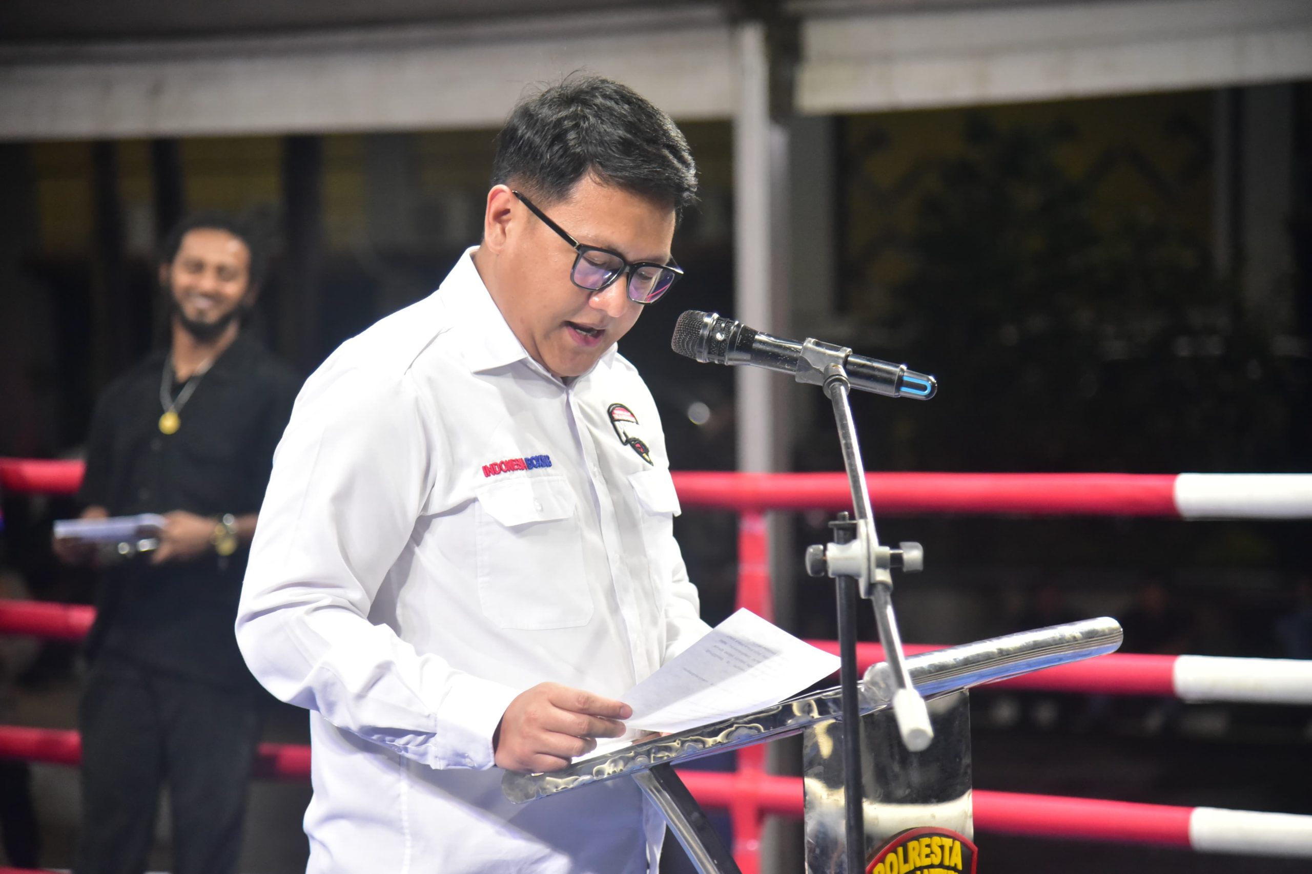 Ketua DPRD Lampung Hadiri Pembukaan Kejuaraan Tinju Amatir Polresta Bandar Lampung