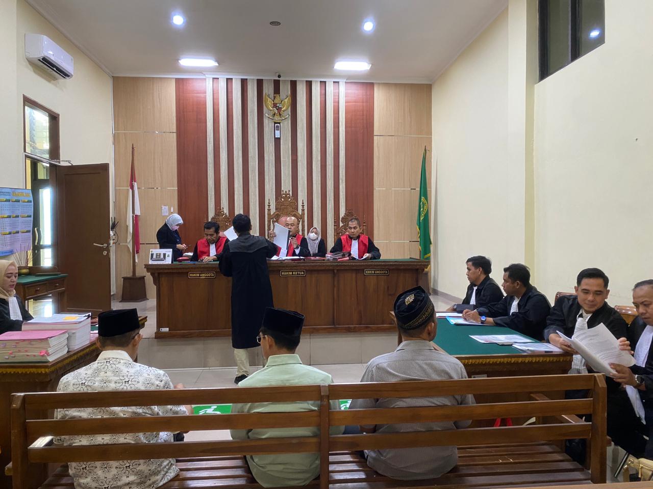 Agenda Sidang Ketiga PT LEB, Jaksa Sebut Eksepsi Tak Beralasan