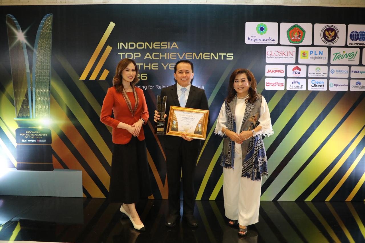 Agus Fatoni Raih Penghargaan Excellence in Regional Financial Governance 2026