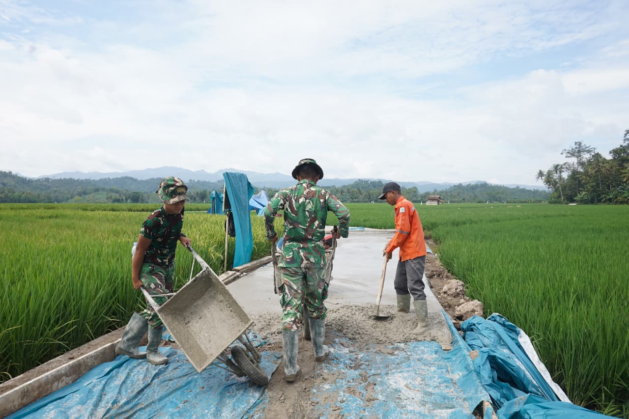 TMMD di Pesawaran Mulai Dikerjakan: Rumah Warga Diperbaiki hingga Dibangun Sumur Bor