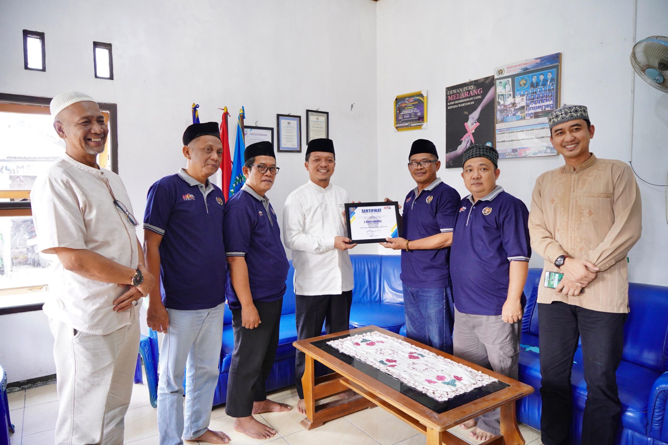 Dihadiri Bupati, PWI Kabupaten Pringsewu Buka Puasa Bersama