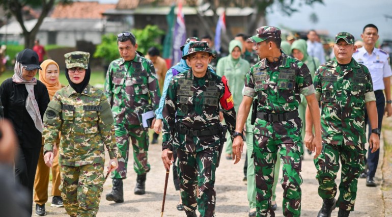 Program TNI Manunggal Resmi Hadir di Pesawaran, Siap Dongkrak Pembangunan Desa