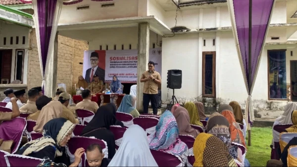 DPRD Lampung Gelar Sosialisasi Pembinaan Ideologi Pancasila di Lampung Timur