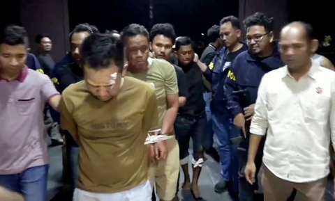 Bareskrim Polri Ringkus 5 Perampok Bersenjata Api Penggasak Rp800 Juta di Lampung