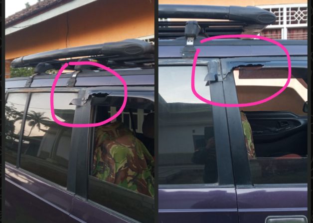 Purnawirawan TNI Nyaris Terkena Tembakan OTK di Jalan Ir Sutami Lampung Timur