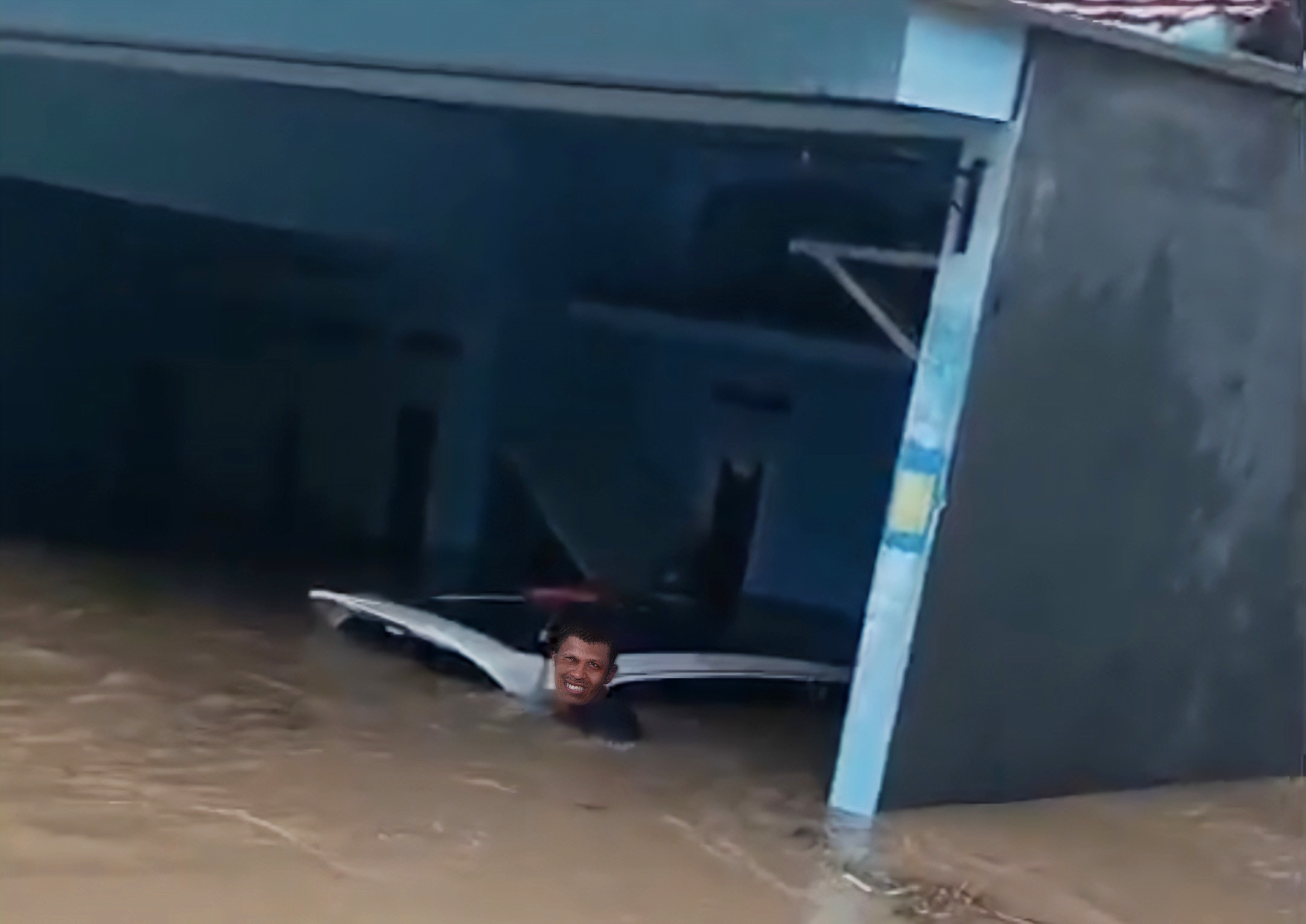 Banjir Lampung Selatan Meluas ke 4 Kecamatan, 929 Rumah dan Lahan Pertanian Terendam
