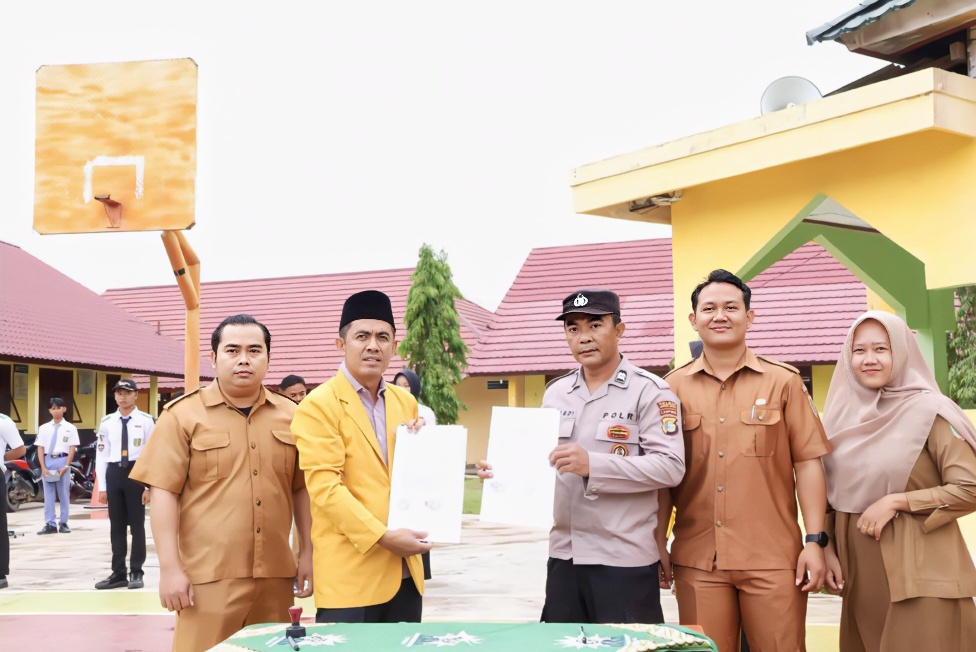 SMK Muhammadiyah Way Sukan Gandeng Polsek Katibung Perkuat Program Sekolah Anti Kejahatan Jalanan
