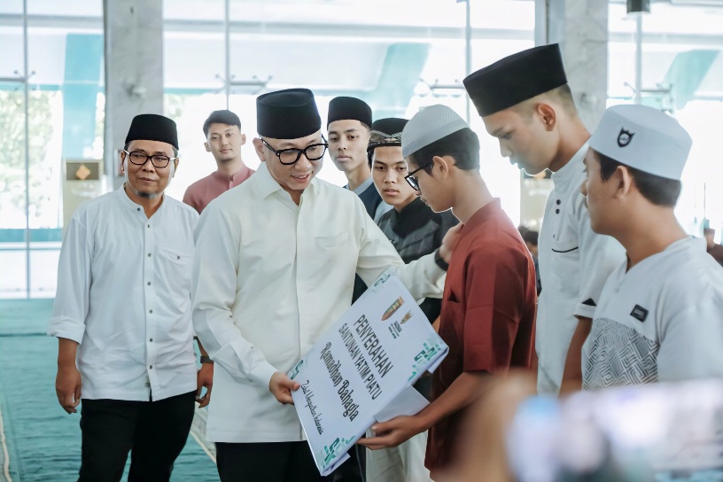 Gubernur Mirza Ajak Ribuan Pelajar SMA di Bandar Lampung Jadikan Agama Fondasi Penguasaan Teknologi