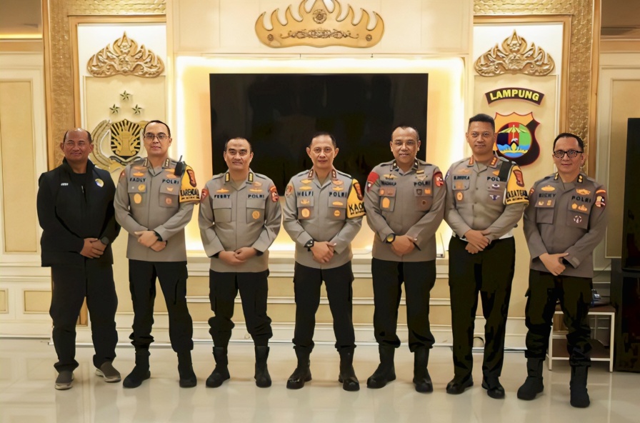 Kapolda Lampung Terima Supervisi Mabes Polri, Pastikan Kesiapan Operasi Ketupat Krakatau 2026