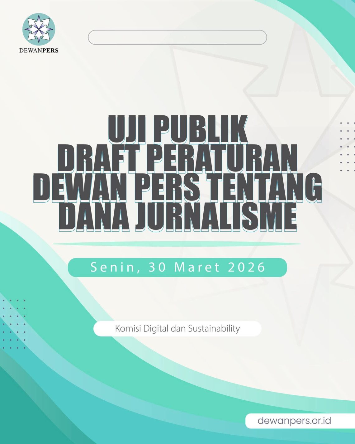 Dewan Pers Gelar Uji Publik Dana Jurnalisme, Perkuat Ekosistem Media Berkualitas