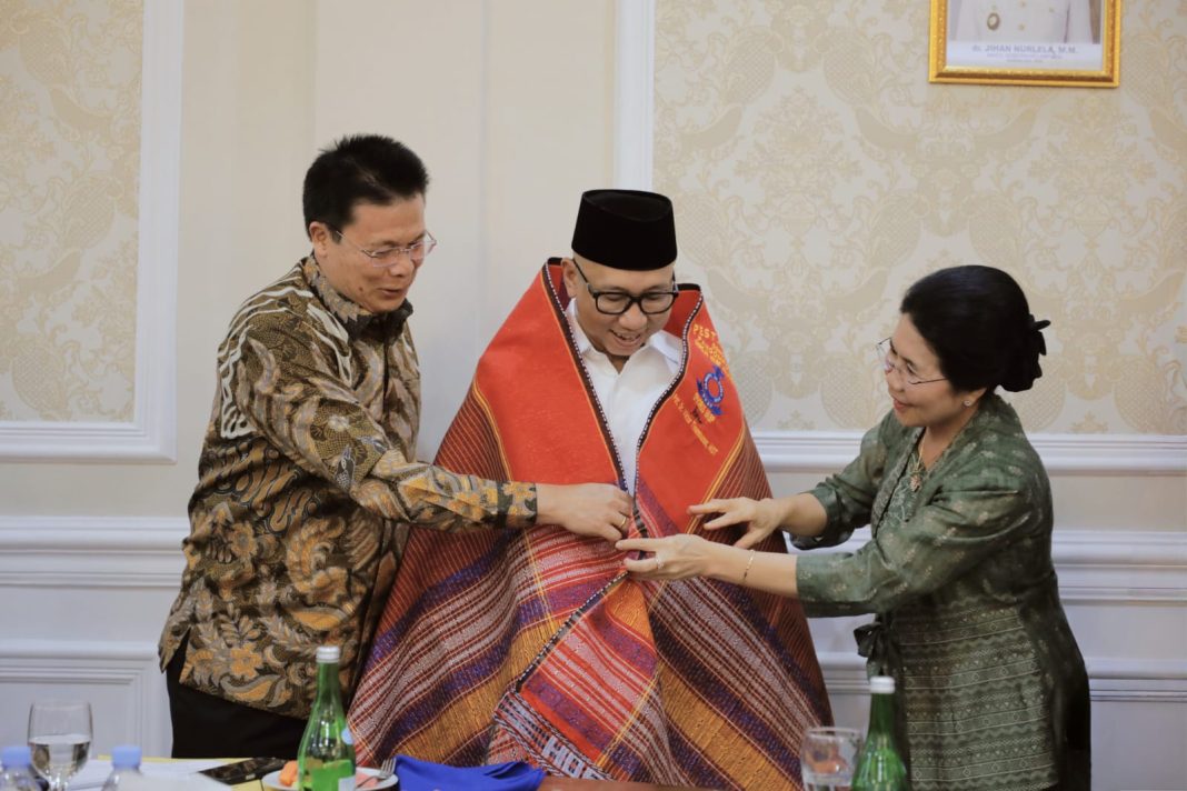 Gubernur Mirza Ajak Pimpinan HKBP Transformasikan Toleransi Menjadi Harmonisasi di Lampung