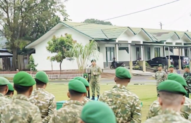 Danrem 043/Gatam Tekankan Disiplin dan Profesionalisme Prajurit