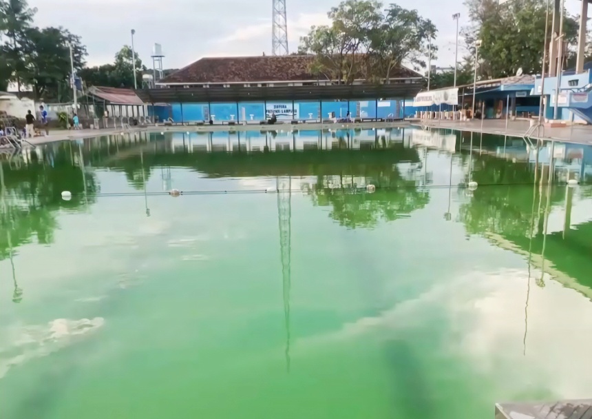 Ironi Kolam Renang Pahoman: Gudang Atlet Berprestasi, Fasilitas Kumuh dan Berlumut