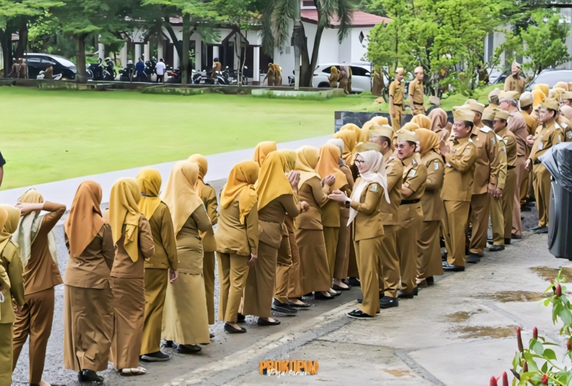 Halal Bihalal Pemkab Pesawaran: Bupati Nanda Indira Tegaskan Larangan Rekrutmen Honorer Baru