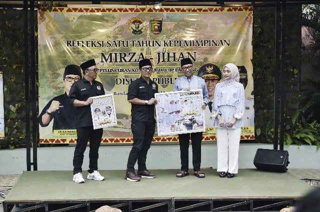 Luncurkan Koran dan Buku Satu Tahun Mirza-Jihan, IJP Pastikan Tetap Kritis dengan Menjaga Profesionalitas