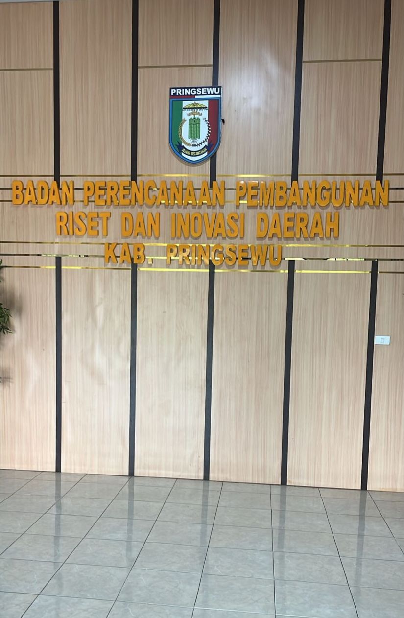 Satu Tahun Kepemimpinan Riyanto-Umi Bapperida Momentum Penguatan Fondasi Pembangunan Pringsewu