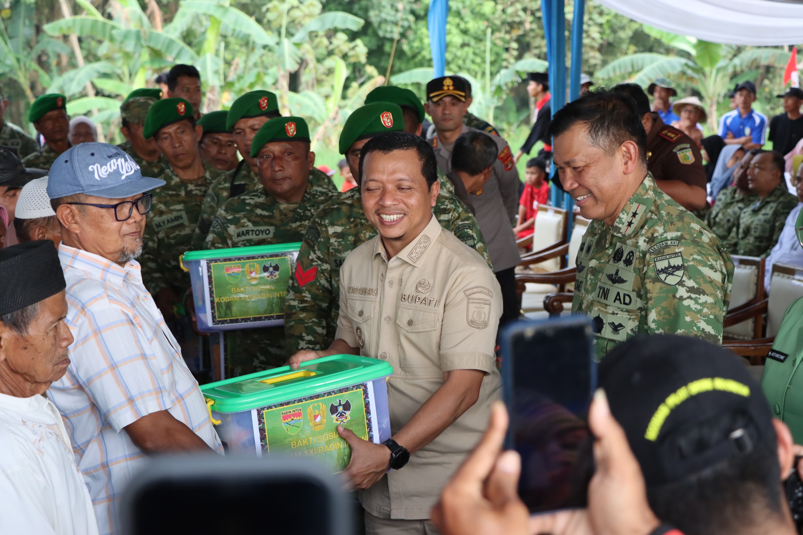 TNI AD dan Pemkab Pringsewu Resmikan Jembatan Gantung Garda II, Urat Nadi Baru Bagi Ekonomi Masyarakat