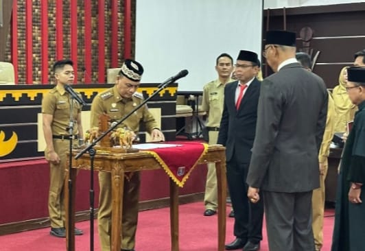 Resmi Dilantik Jadi Pj Sekda Metro, Kusbani Diminta Jaga Netralitas ASN dan Perkuat Birokrasi