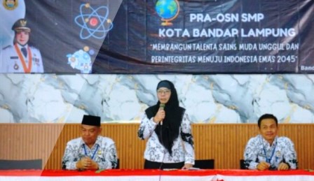 997 Siswa SMP Bandarlampung Ikuti Pra OSN 2026 untuk Seleksi Peserta Pembinaan