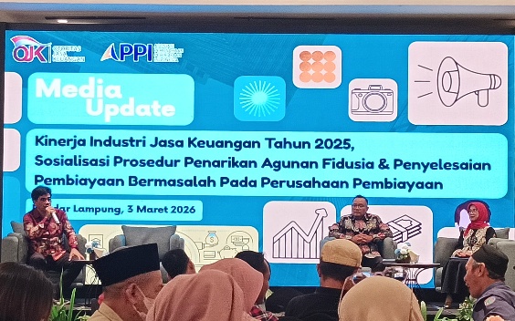 Kredit Perbankan Lampung Tembus Rp111,9 T, Bank Himbara Jadi Motor Utama