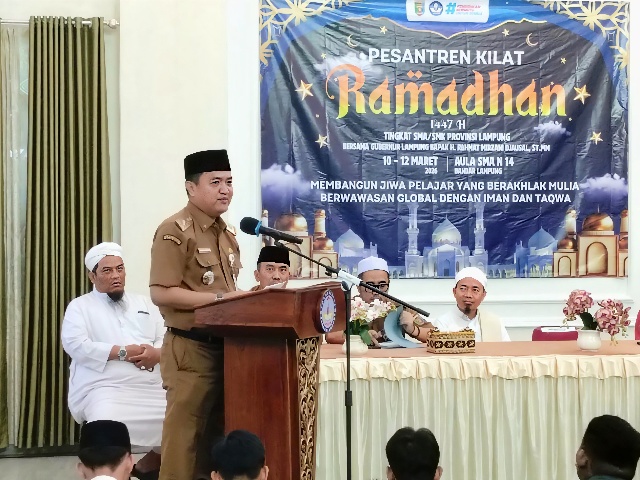 Gelar Pesantren Kilat Serentak di 492 SMA-SMK, Disdikbud Lampung Fokus Perkuat Akhlak Pelajar