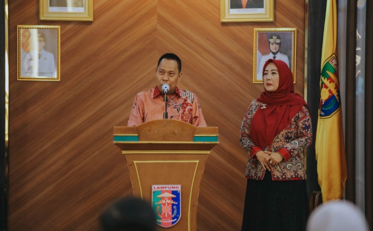 39 Tahun Mengabdi, Kadis Perkebunan Lampung Intizam Purna Tugas di Pangkat Tertinggi