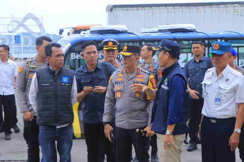 Jelang Arus Mudik 2026, Kapolda Lampung Pastikan Kesiapan Dermaga Alternatif di Bakauheni