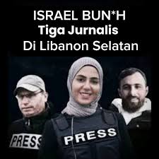 Serangan Udara Israel di Lebanon Selatan Tewaskan Tiga Jurnalis