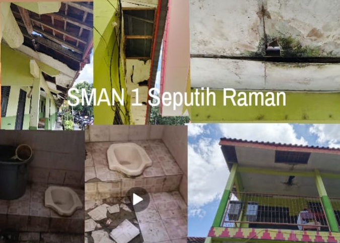 Dugaan Penyimpangan Dana BOS SMAN 1 Seputih Raman 2025: Anggaran Miliaran, Kondisi Sekolah Memprihatinkan