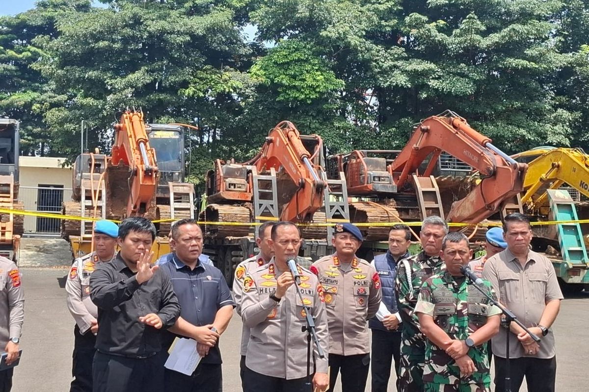 Polda Lampung Buru ‘Bohir’ Tambang Emas Way Kanan, Sinyal Keterlibatan Oknum Aparat Mulai Disisir