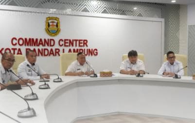 Pemkot Bandar Lampung Ikuti Rembuk Otonomi Daerah Secara Virtual