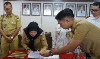 Wali Kota Eva Dwiana Terima Audiensi dan Teken MoU Pelayanan Keimigrasian