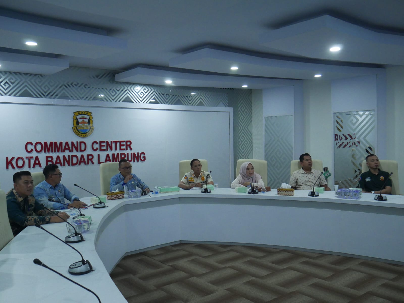 Pemkot Bandar Lampung Ikuti Rapat Monitoring Pelaksanaan Gerakan Indonesia Asri Oleh Kemendagri RI