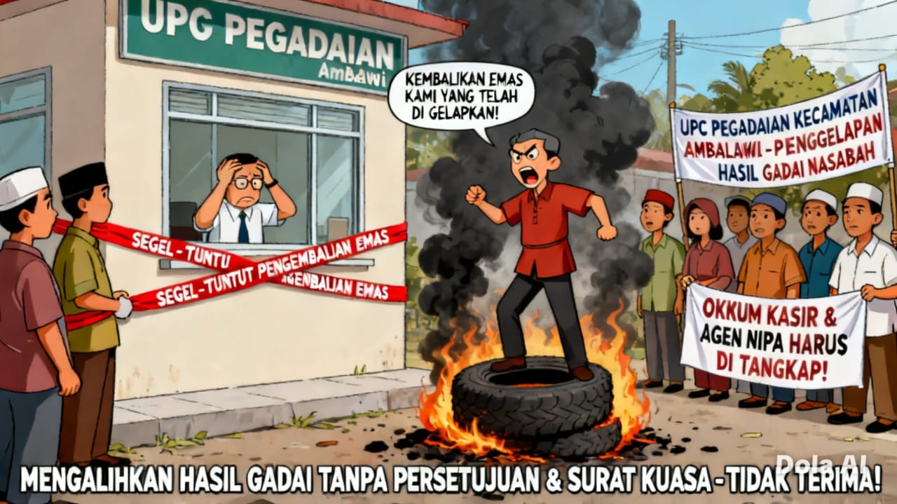 Kasus Rp1,9 M Terbongkar, Pelayanan Pegadaian Kini Diragukan