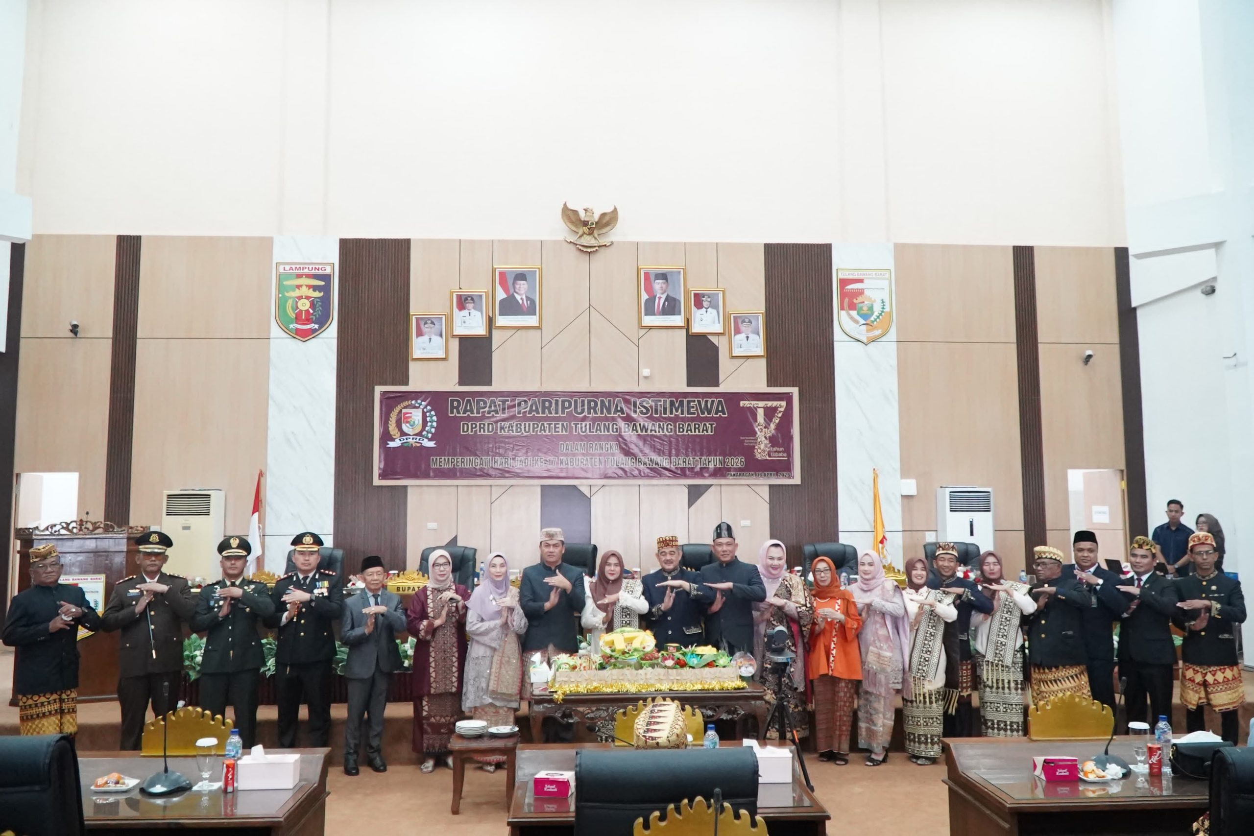 DPRD Tubaba Gelar Paripurna Istimewa HUT ke-17, Perkuat Sinergi untuk Kesejahteraan