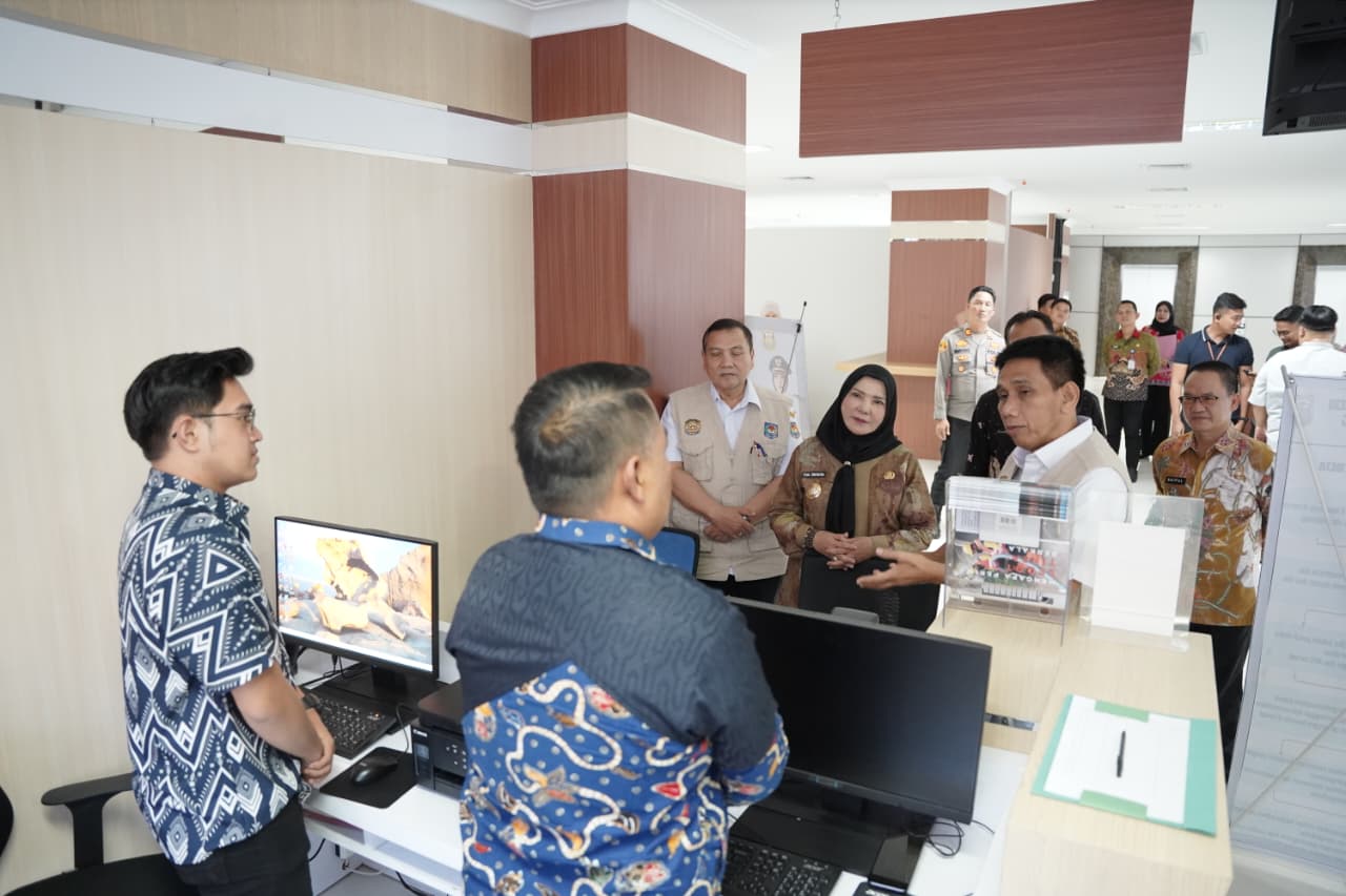 Wamendagri Pantau WFH di Bandar Lampung