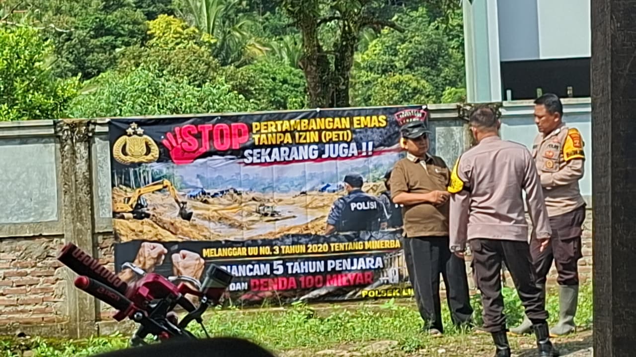 Seakan Kebal Hukum, Aktivitas Tambang Emas Ilegal Masih Marak di Tanggamus