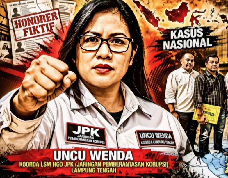 JPK Lampung Tengah Desak Polda Usut Tuntas Dugaan Kasus Honorer Fiktif yang Menyeret Nama Sekda