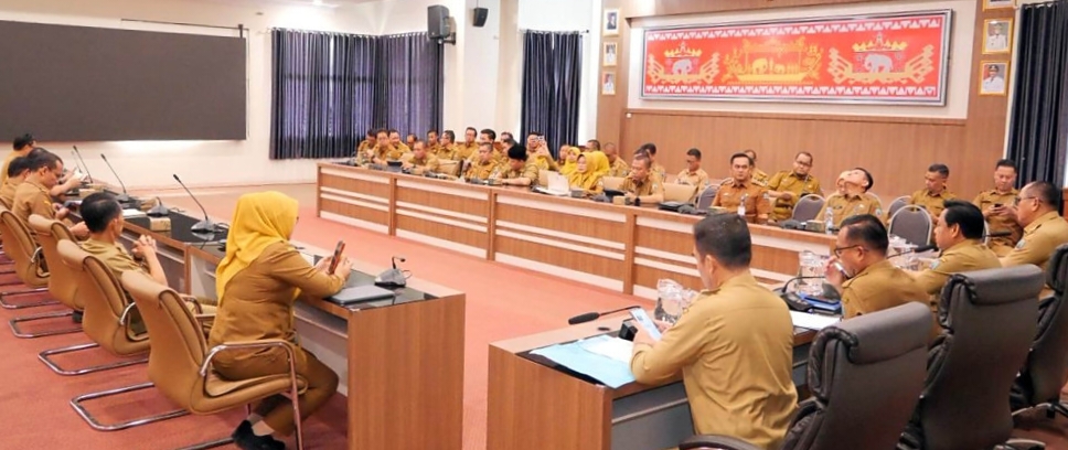 Pemkab Lampung Selatan Bahas Persiapan Peluncuran Layanan “Halo Lamsel”