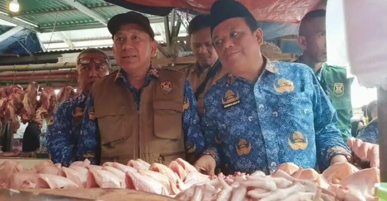 Pemkot Bandar Lampung Sidak Pasar, Stok Aman Jelang Lebaran