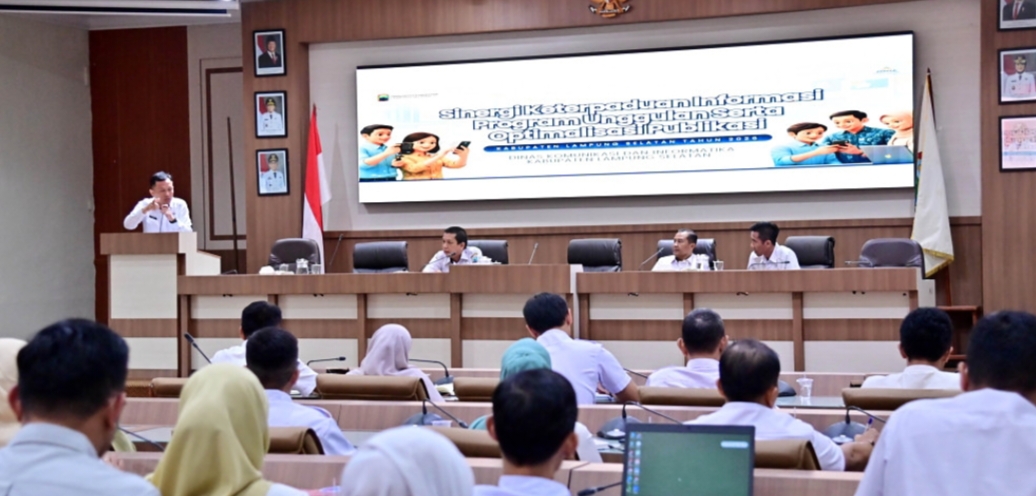 Dinas Kominfo Lampung Selatan Dorong Publikasi Lewat Satu Pintu, Perangkat Daerah Tak Boleh Lagi Jalan Sendiri