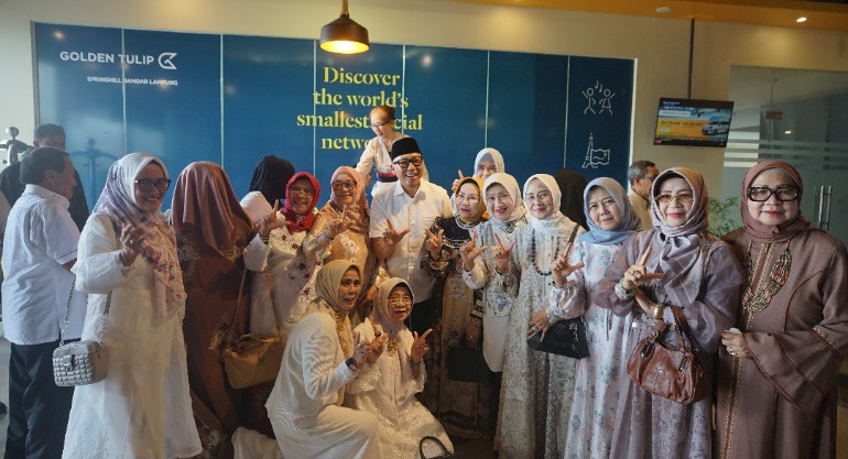 Halal Bihalal Birokrat Purnabakti Utama Provinsi Lampung, Gubernur Mirza Ajak para Purnabakti terus Berkontribusi dalam Pembangunan Daerah