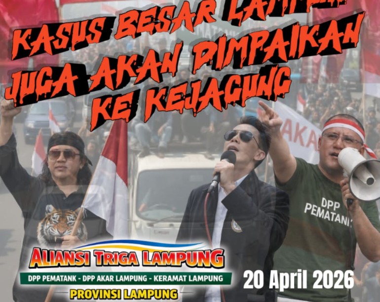 Tak Hanya SGC, Triga Lampung Siapkan Tiga Kasus Elite untuk Dibawa ke Jakarta