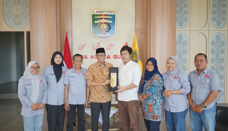 Temui RMOL Lampung, Gubernur Mirza Tekankan Peran Anak Muda Bangun Kebanggaan Daerah