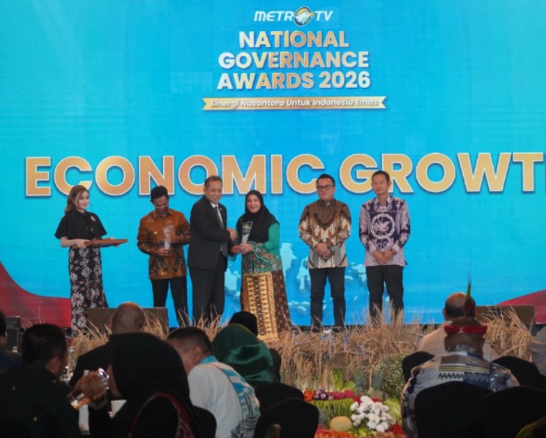 Eva Dwiana Raih National Governance Awards 2026, Tata Kelola Pemkot Bandar Lampung Diapresiasi