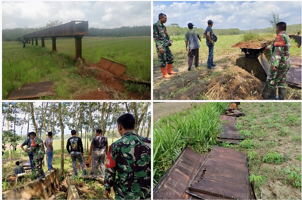 Oknum Ketua LSM Diduga Dalangi Penjarahan Besi Irigasi Tubaba, Kerugian Capai Ratusan Juta