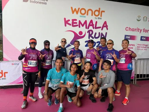 Kapolda Lampung Boyong 108 Personel Ikuti Kemala Run 2026 di Bali