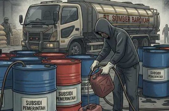 Mengintip Jaringan Penguras Solar Subsidi di Lampung: Modus Kencing Tangki hingga Manipulasi CCTV