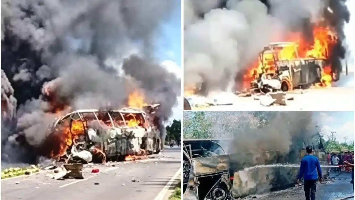 Update Kecelakaan Maut Muratara: Identitas Sopir dan Kenek Teridentifikasi, 16 Korban Tewas Terbakar