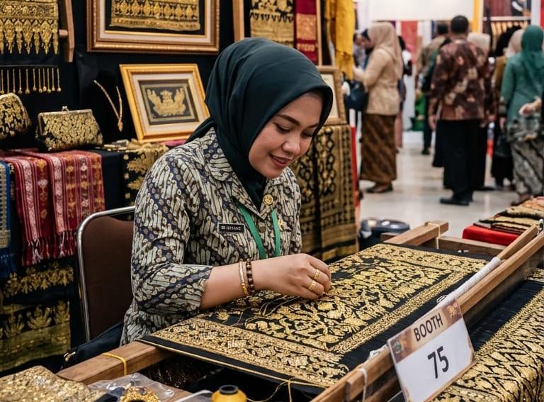 Asri Tapis Lampung: Menuju Panggung Nasional di Persit Bisa 2